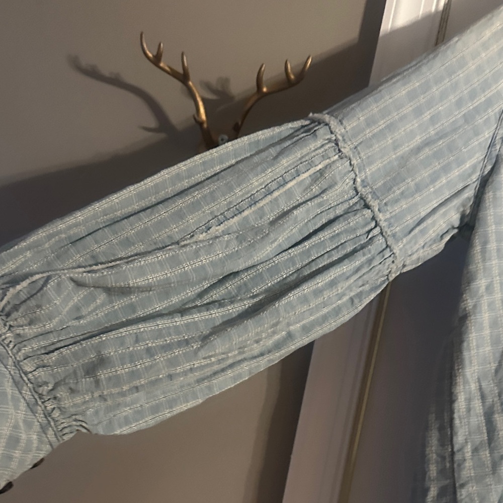 Free People Glacier Bay checkered tunic - Picture 4 of 6